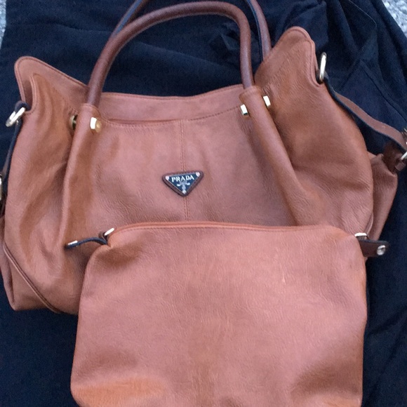 Authentic Prada handbag 2 pc - Picture 3 of 8